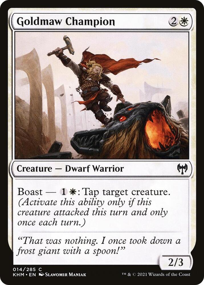 Goldmaw Champion [Kaldheim] 14