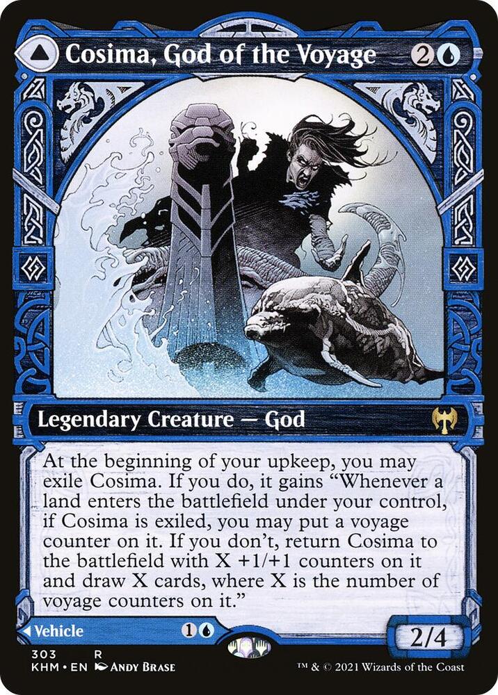 Cosima, God of the Voyage (Showcase) [Kaldheim] 303