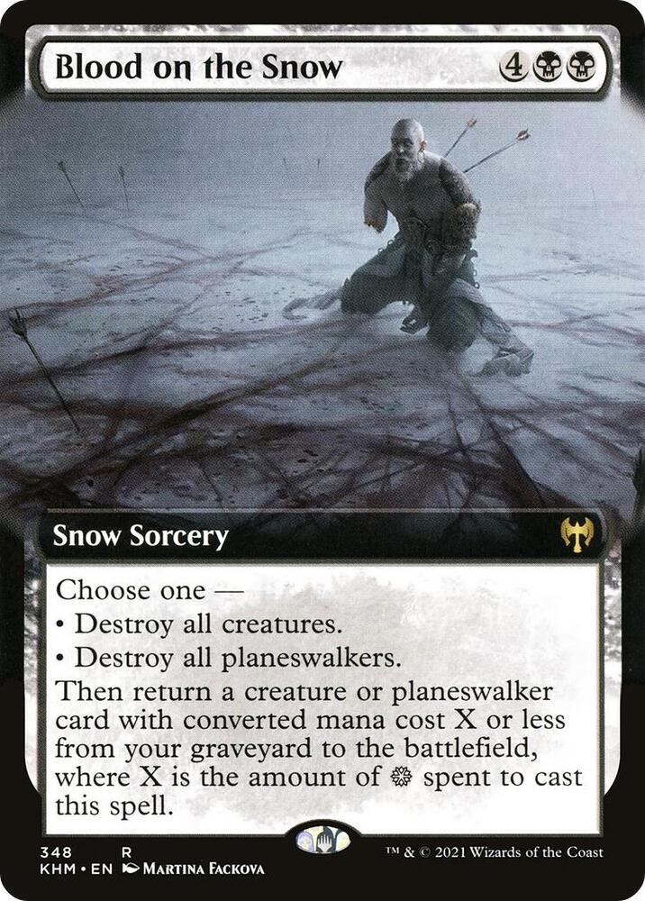 Blood on the Snow (Extended Art) [Kaldheim] 348