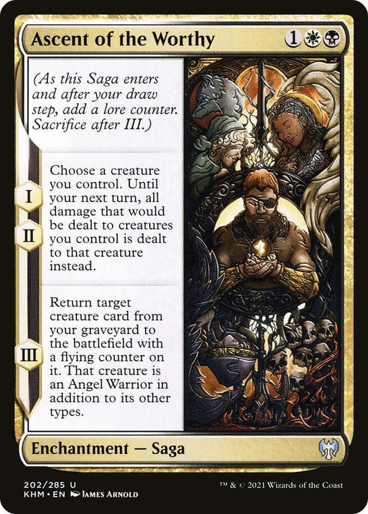 Ascent of the Worthy [Kaldheim] 202