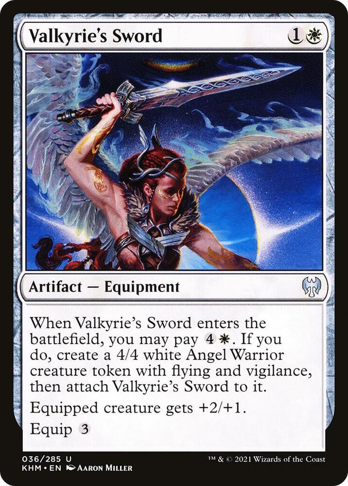 Valkyrie's Sword [Kaldheim] 36
