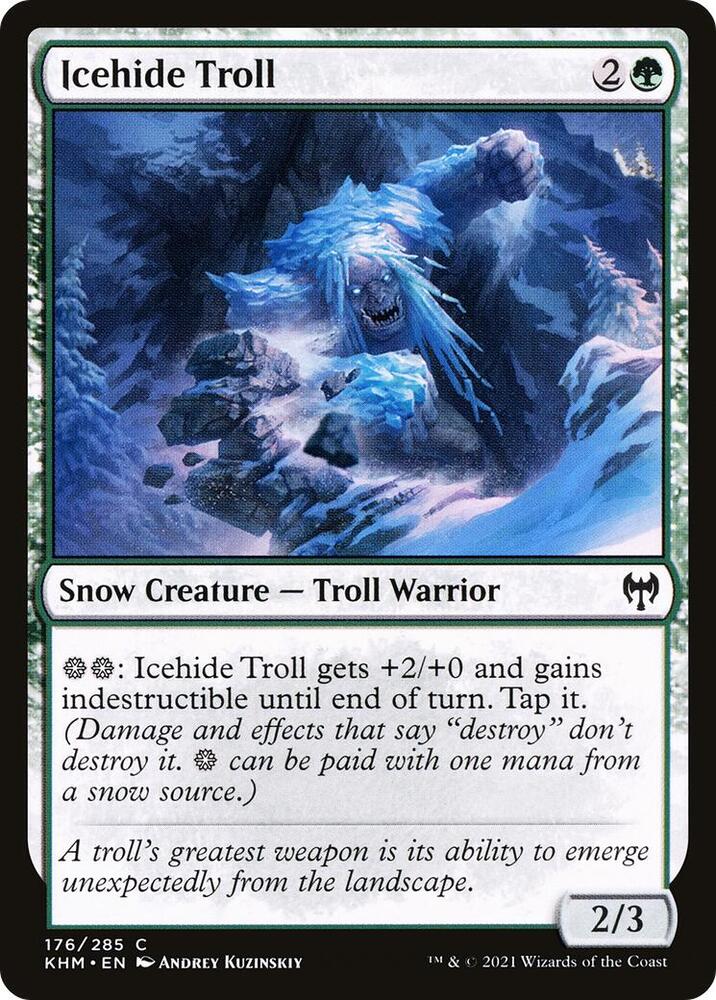 Icehide Troll [Kaldheim] 176