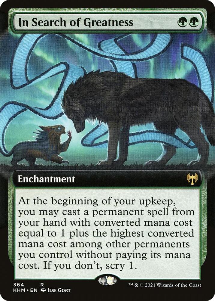 In Search of Greatness (Extended Art) [Kaldheim] 364