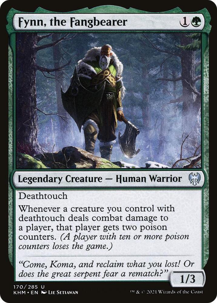 Fynn, the Fangbearer [Kaldheim] 170