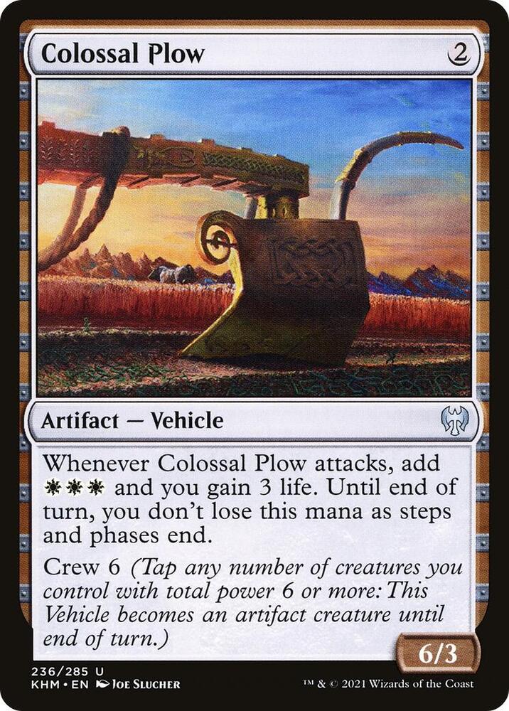 Colossal Plow [Kaldheim] 236