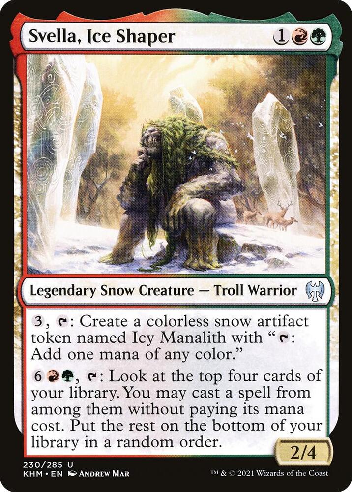Svella, Ice Shaper [Kaldheim] 230