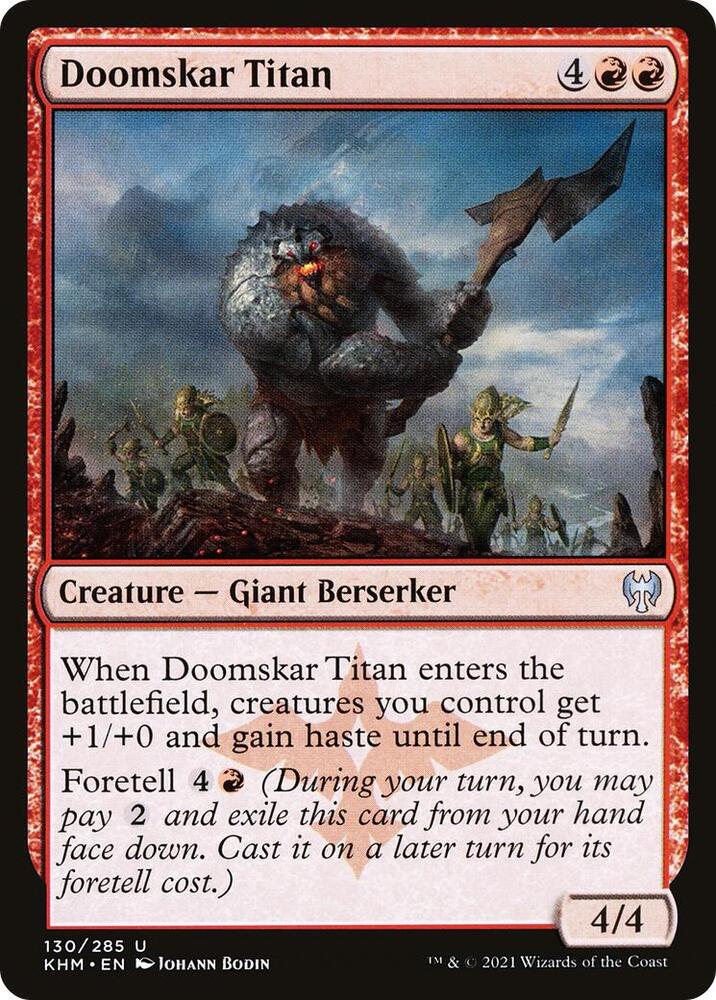 Doomskar Titan [Kaldheim] 130