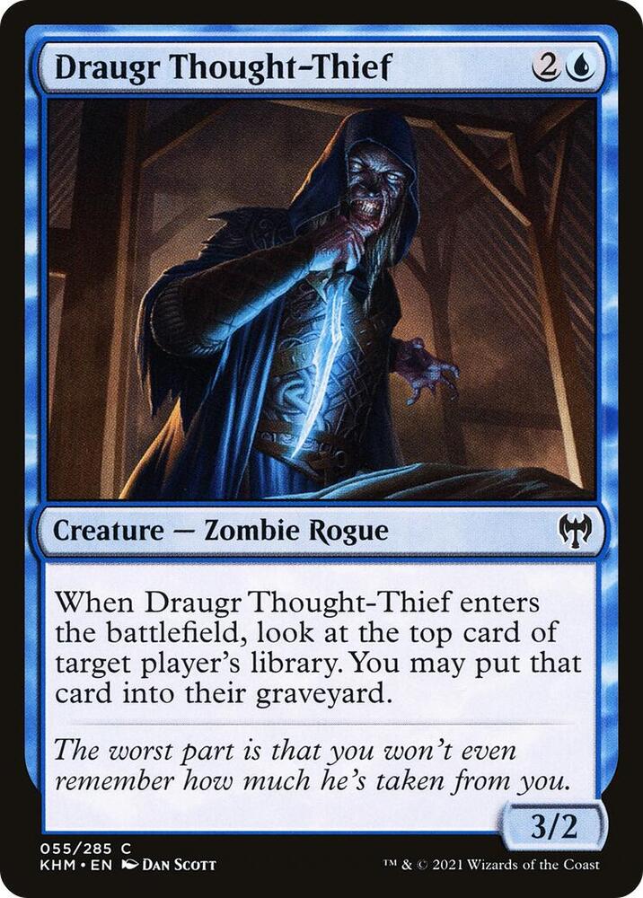 Draugr Thought-Thief [Kaldheim] 55