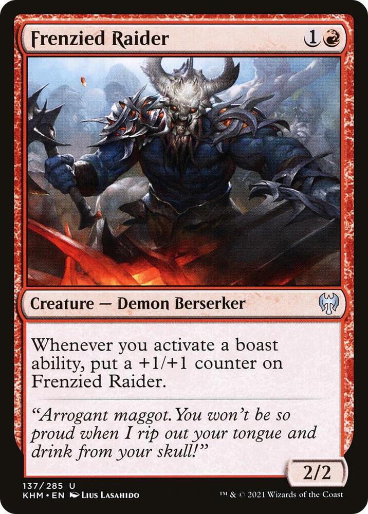 Frenzied Raider [Kaldheim] 137