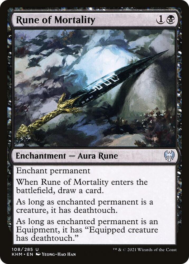 Rune of Mortality [Kaldheim] 108
