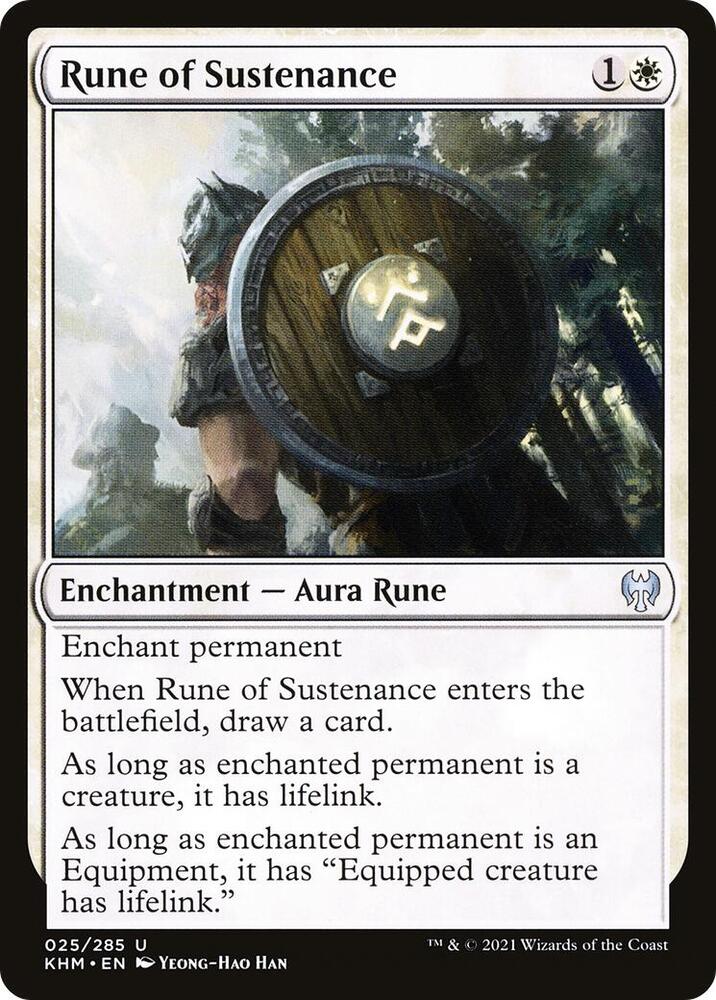 Rune of Sustenance [Kaldheim] 25