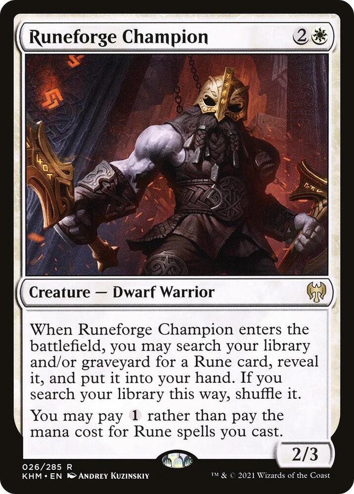 Runeforge Champion [Kaldheim] 26