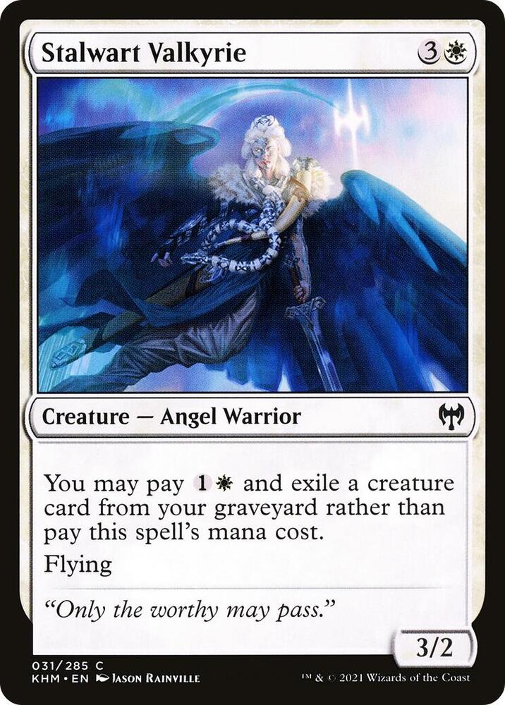 Stalwart Valkyrie [Kaldheim] 31
