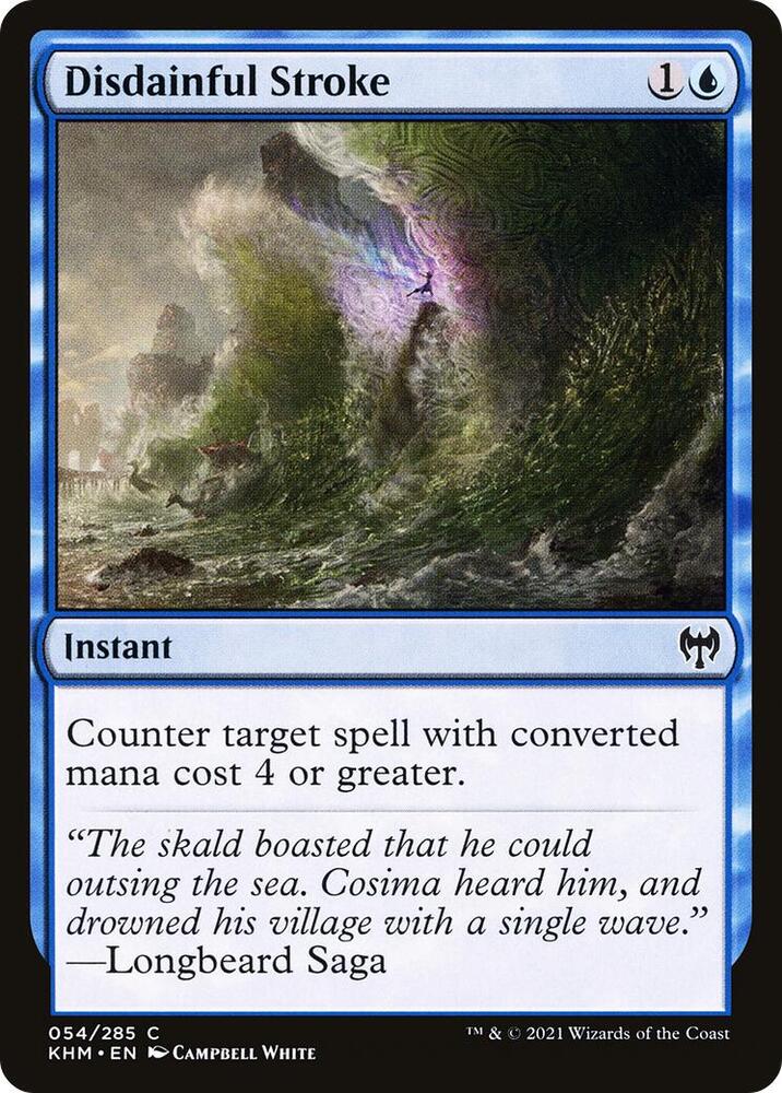 Disdainful Stroke [Kaldheim] 54