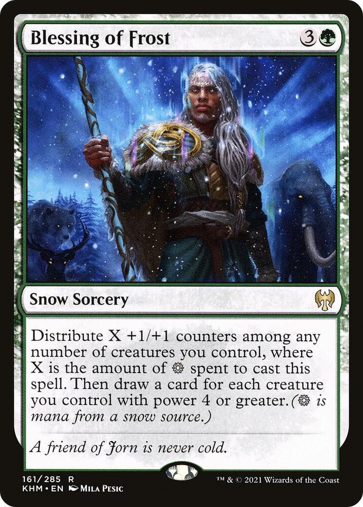 Blessing of Frost [Kaldheim] 161
