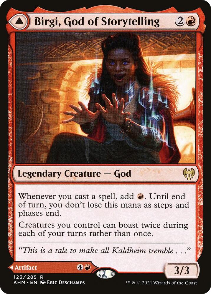 Birgi, God of Storytelling [Kaldheim] 123