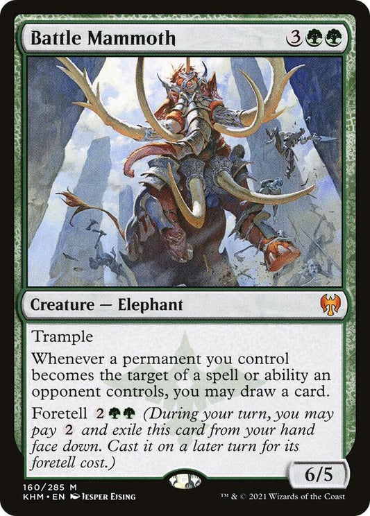 Battle Mammoth [Kaldheim] 160