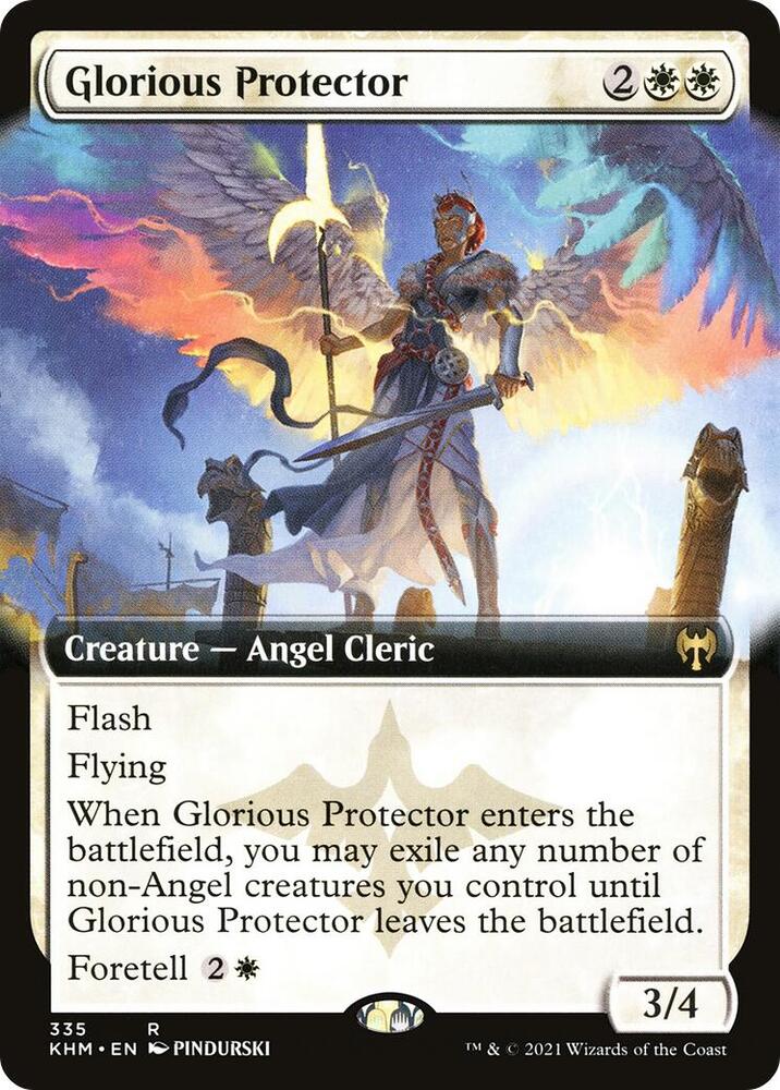 Glorious Protector (Extended Art) [Kaldheim] 335