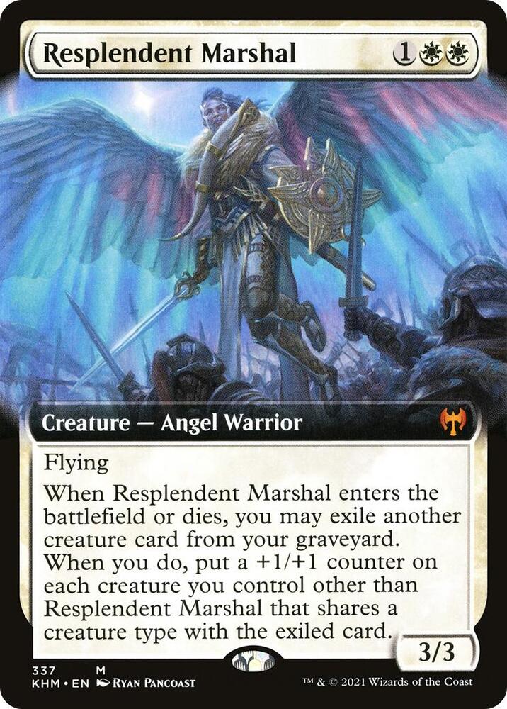 Resplendent Marshal (Extended Art) [Kaldheim] 337