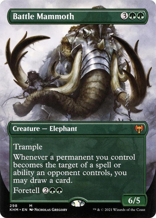 Battle Mammoth (Borderless) [Kaldheim] 298
