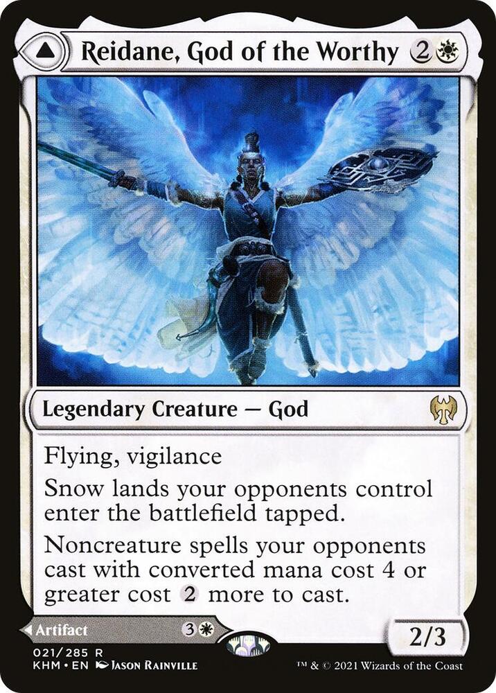 Reidane, God of the Worthy [Kaldheim] 21