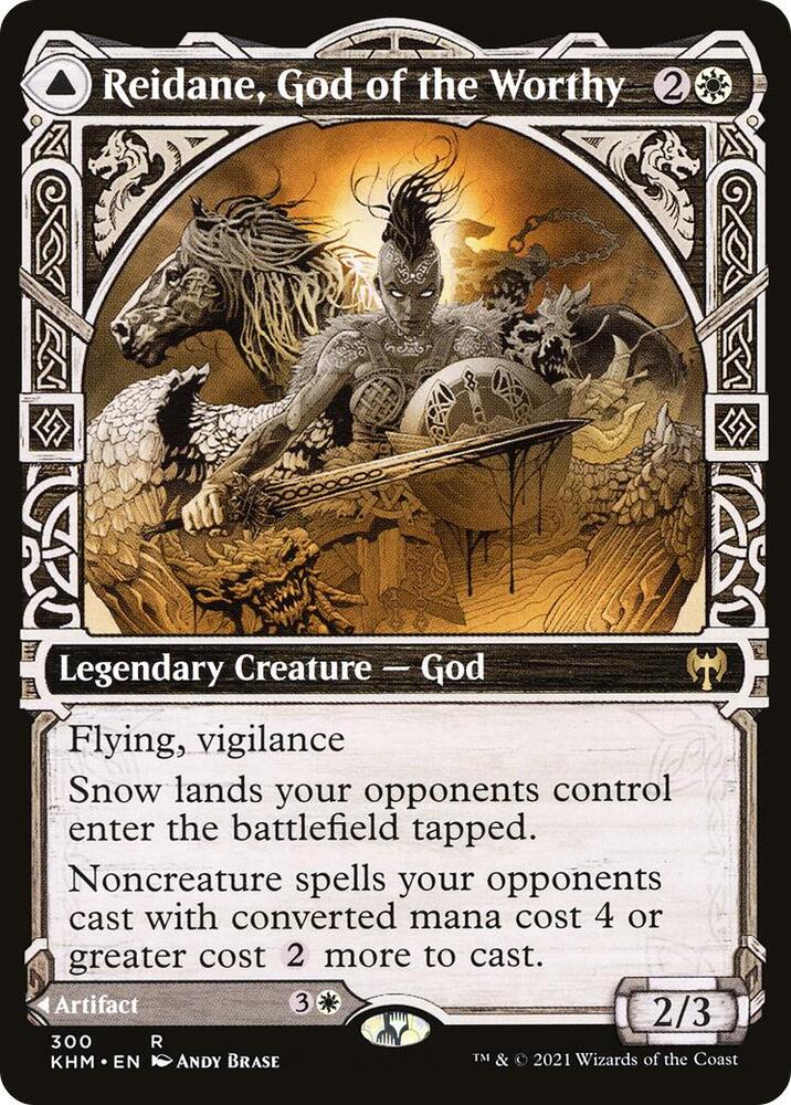 Reidane, God of the Worthy (Showcase) [Kaldheim] 300
