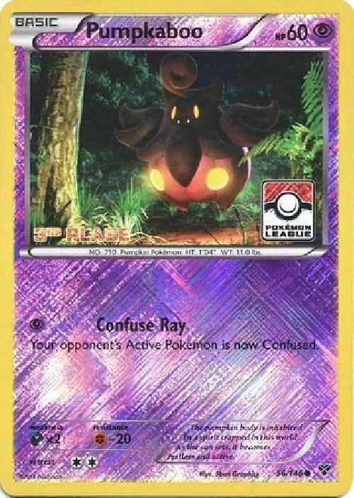 Pumpkaboo - 56/146 (Pokemon League) [3rd Place] [League & Championship Cards] 056/146