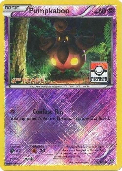Pumpkaboo - 56/146 (Pokemon League) [4th Place] [League & Championship Cards] 056/146