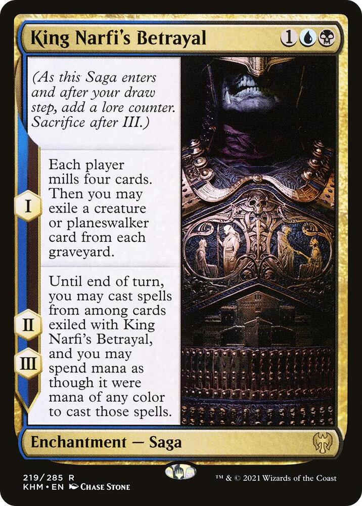 King Narfi's Betrayal [Kaldheim] 219