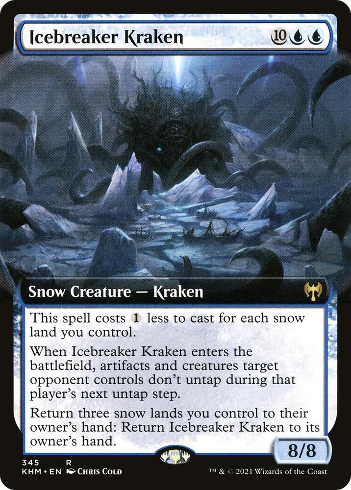 Icebreaker Kraken (Extended Art) [Kaldheim] 345