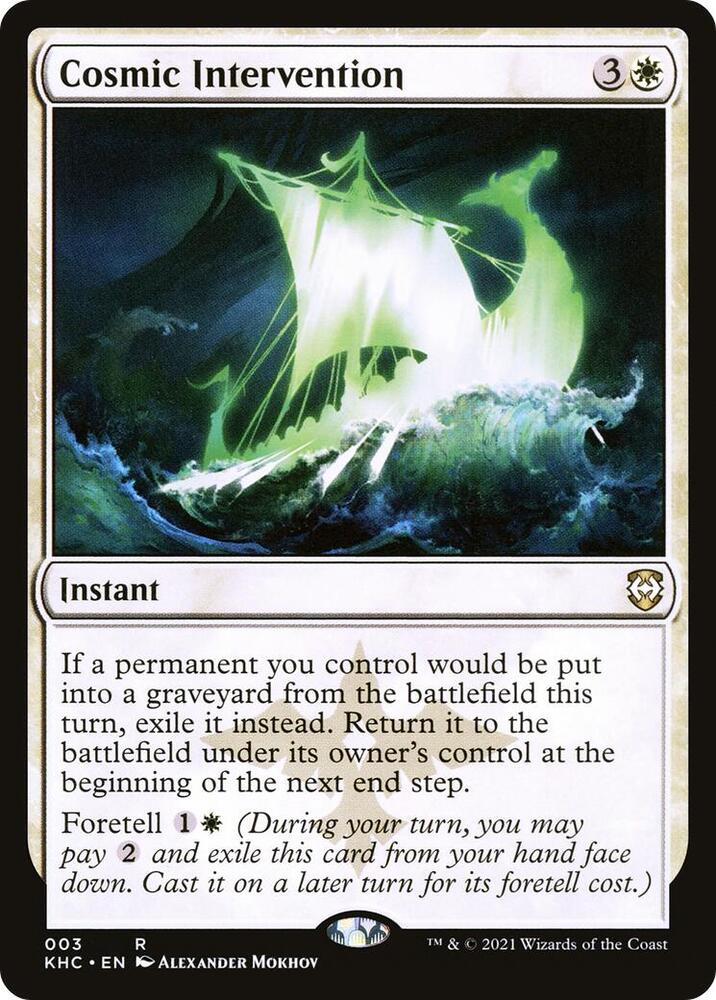 Cosmic Intervention [Commander: Kaldheim] 3