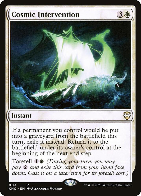Cosmic Intervention [Commander: Kaldheim] 3