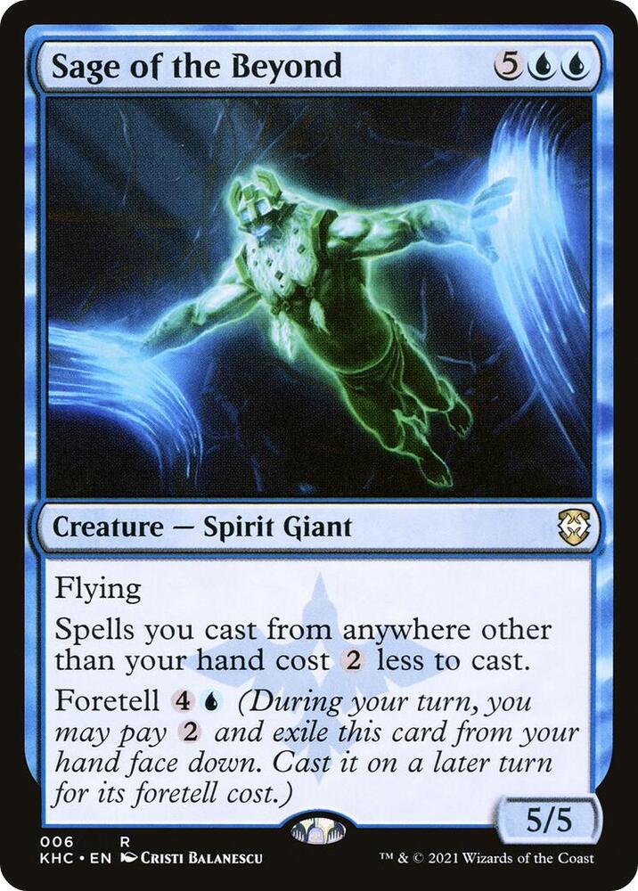 Sage of the Beyond [Commander: Kaldheim] 6