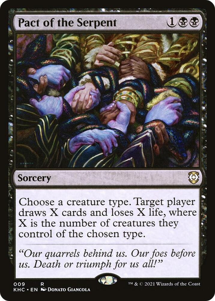Pact of the Serpent [Commander: Kaldheim] 9