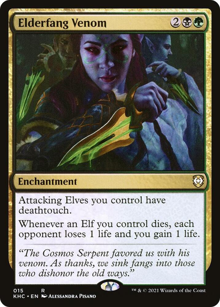 Elderfang Venom [Commander: Kaldheim] 15