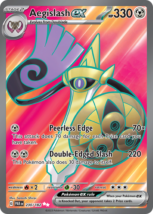 Aegislash ex - 230/182 Paradox Rift