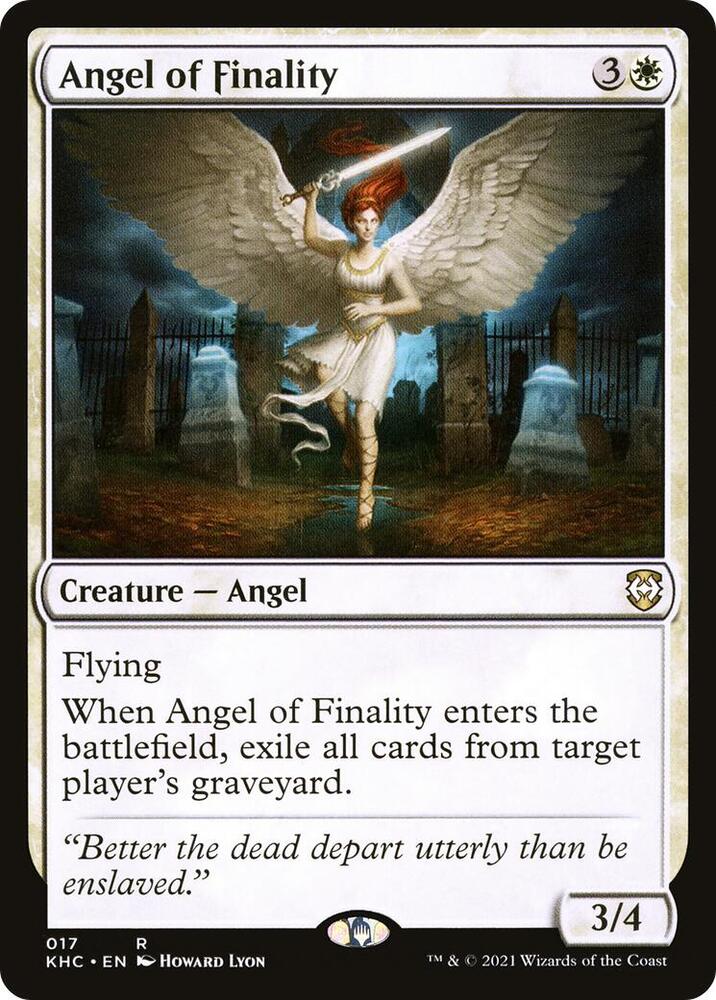 Angel of Finality [Commander: Kaldheim] 17