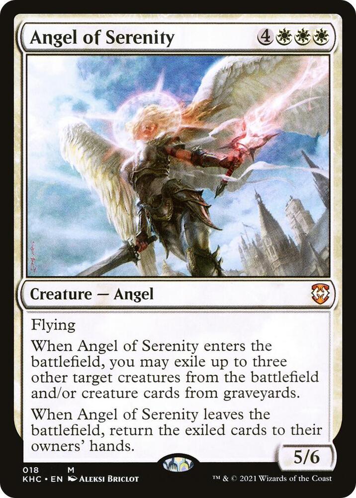 Angel of Serenity [Commander: Kaldheim] 18