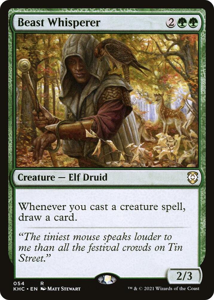 Beast Whisperer [Commander: Kaldheim] 54