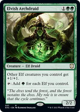 Elvish Archdruid [Commander: Kaldheim] 57