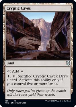 Cryptic Caves [Commander: Kaldheim] 109