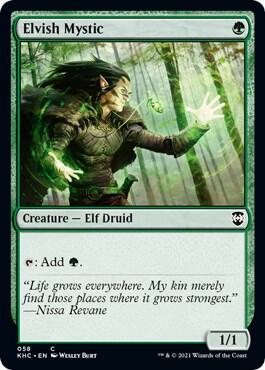 Elvish Mystic [Commander: Kaldheim] 58
