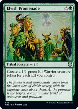 Elvish Promenade [Commander: Kaldheim] 59