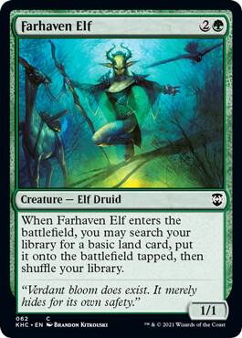 Farhaven Elf [Commander: Kaldheim] 62