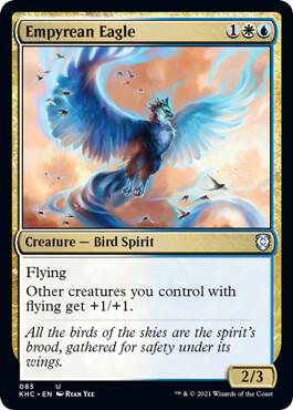 Empyrean Eagle [Commander: Kaldheim] 85