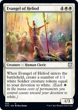 Evangel of Heliod [Commander: Kaldheim] 23