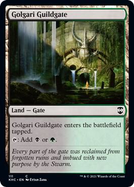 Golgari Guildgate [Commander: Kaldheim] 111
