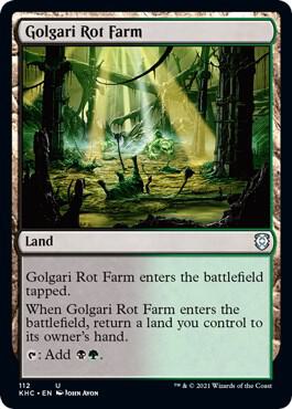 Golgari Rot Farm [Commander: Kaldheim] 112