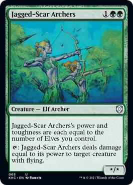 Jagged-Scar Archers [Commander: Kaldheim] 65