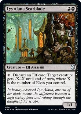 Lys Alana Scarblade [Commander: Kaldheim] 50